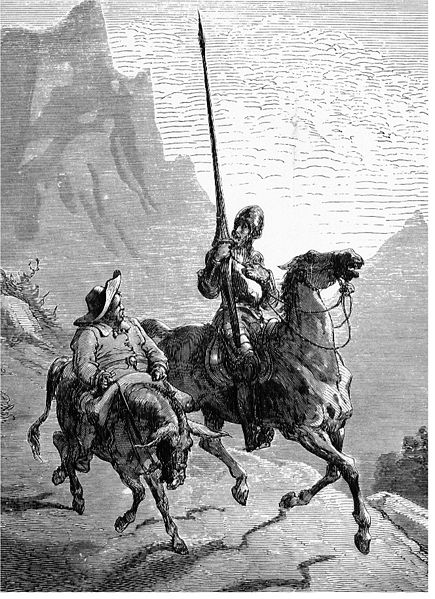 Quixote - Symbol of heroic but failed business ventures