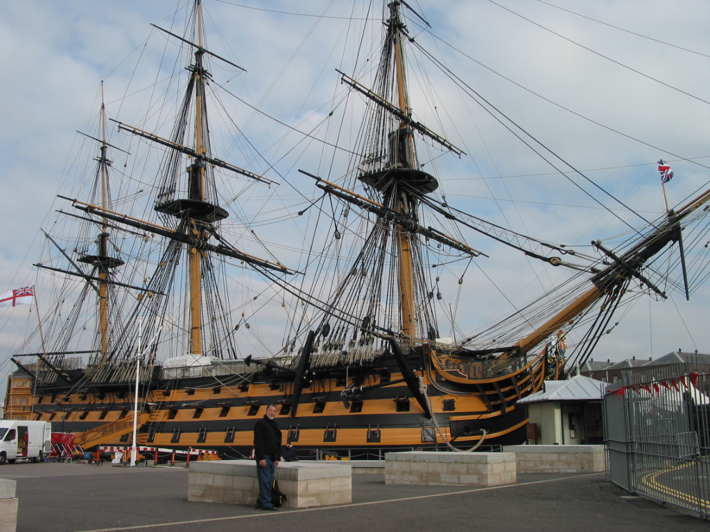 Me and the Victory HMS Victory